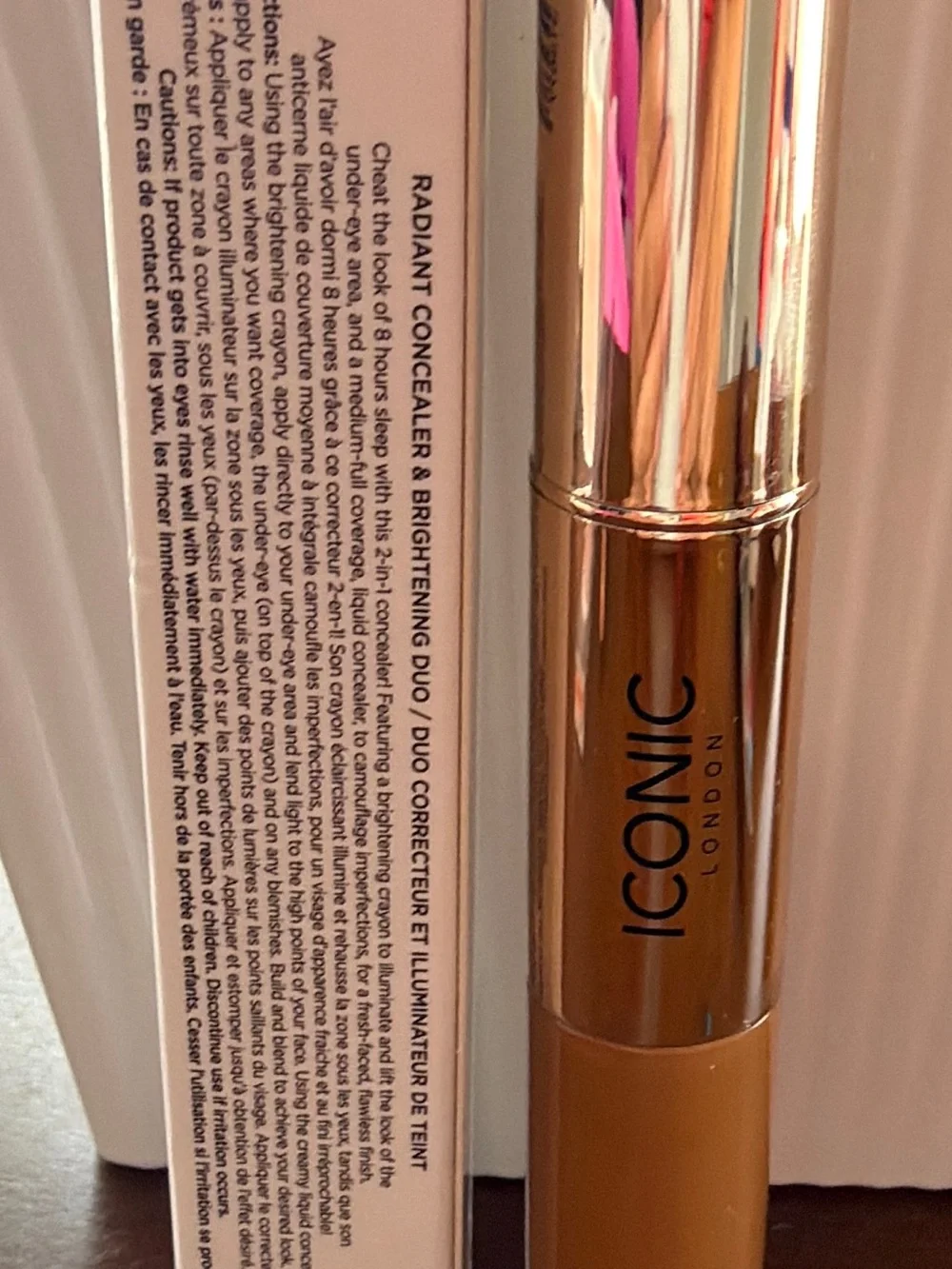 ICONIC London Radiant Concealer & Brightening Duo - Brown, Gold,Deep